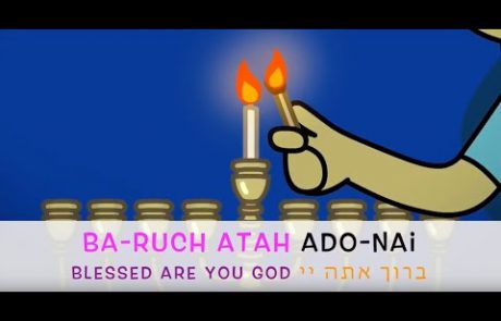 Learn to Recite the Blessings Over the Hannukah Candles (Ashkenazi Melodies)