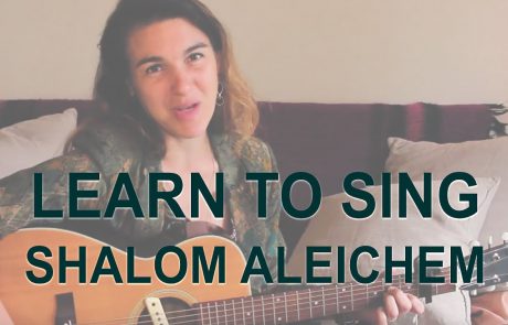 Traditional Ashkenazi Shalom Aleichem with Lyrics